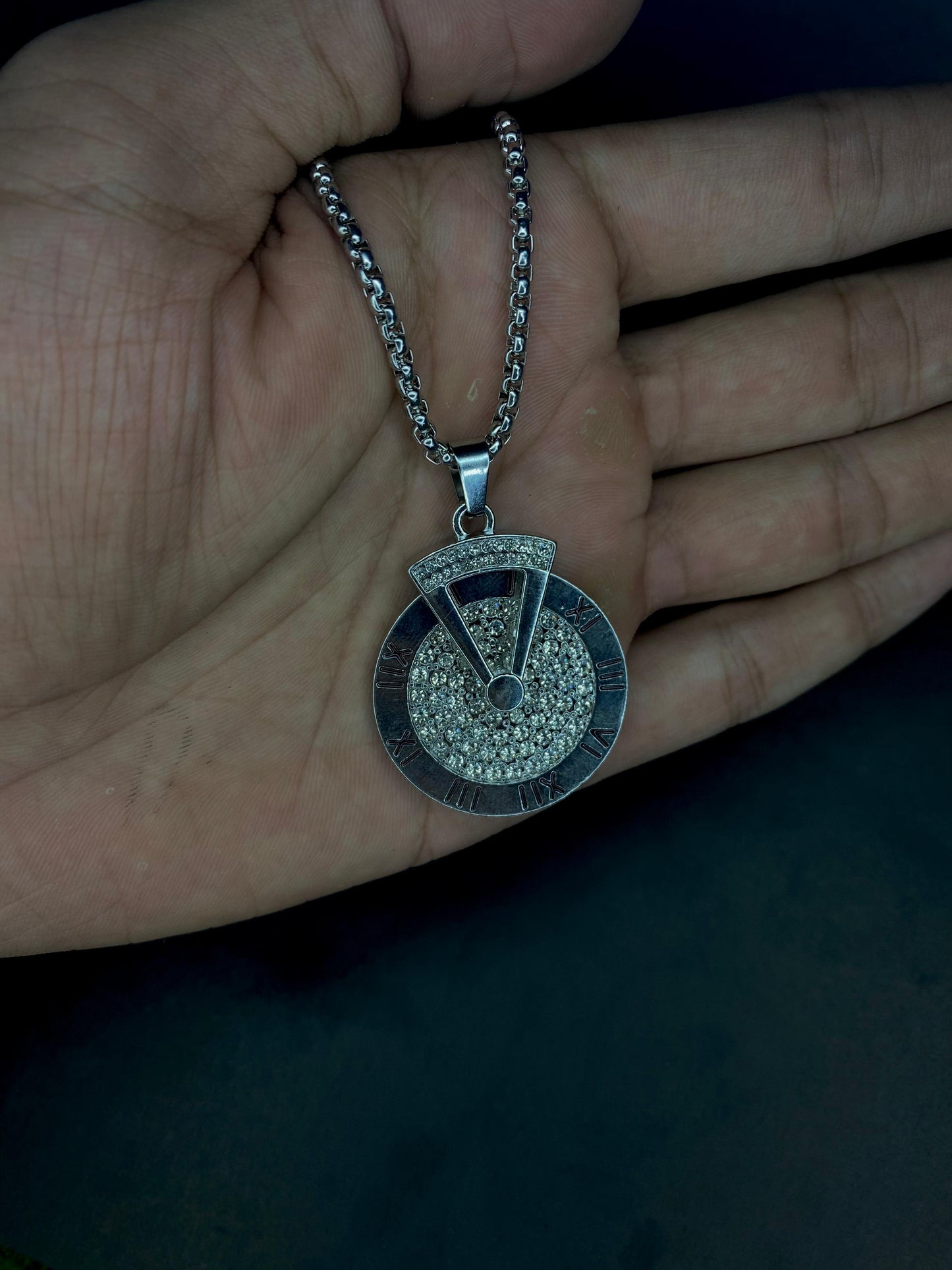 DIAMOND COMPASS PENDANT