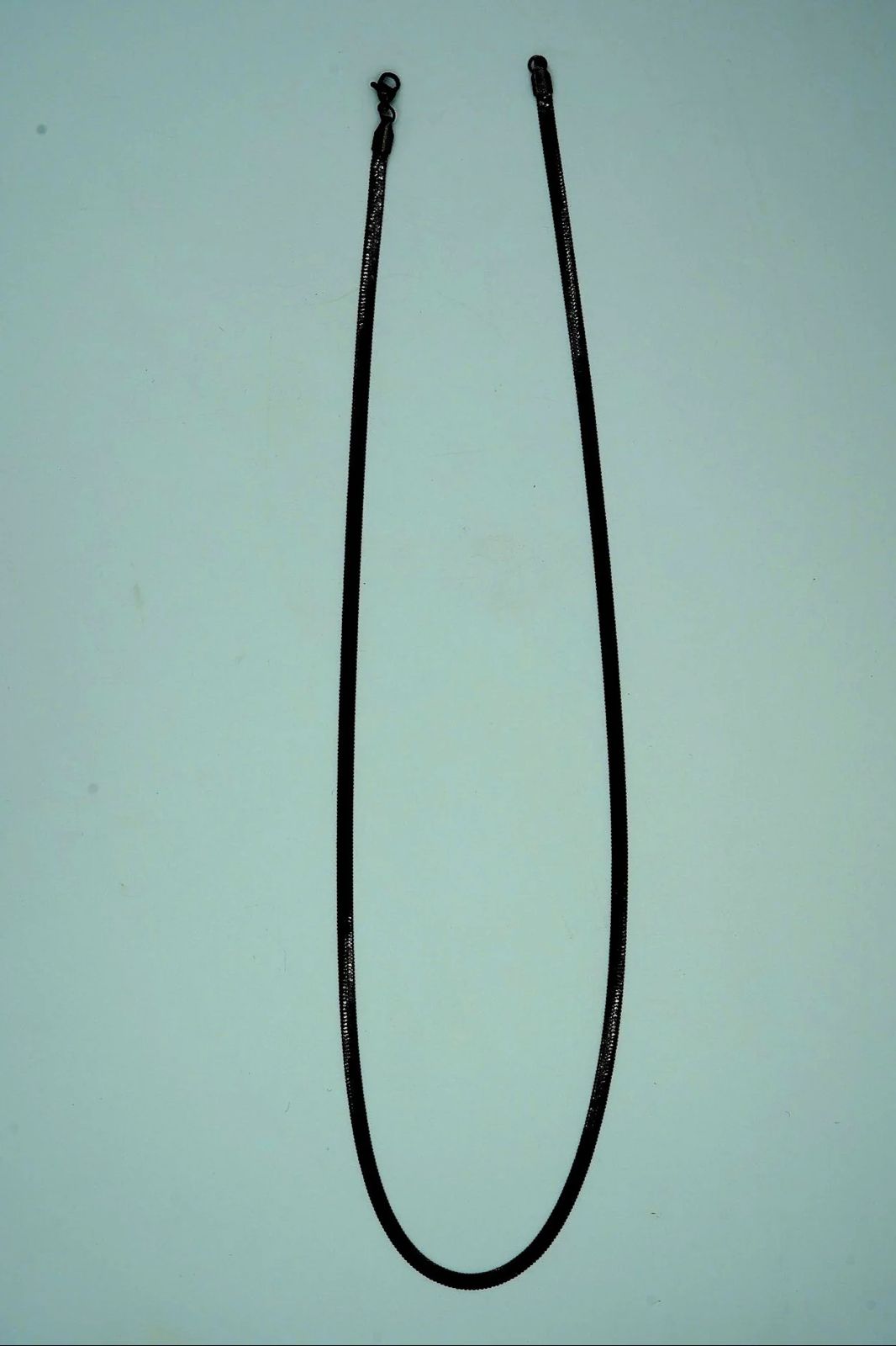 Midnight Black Snake Chain