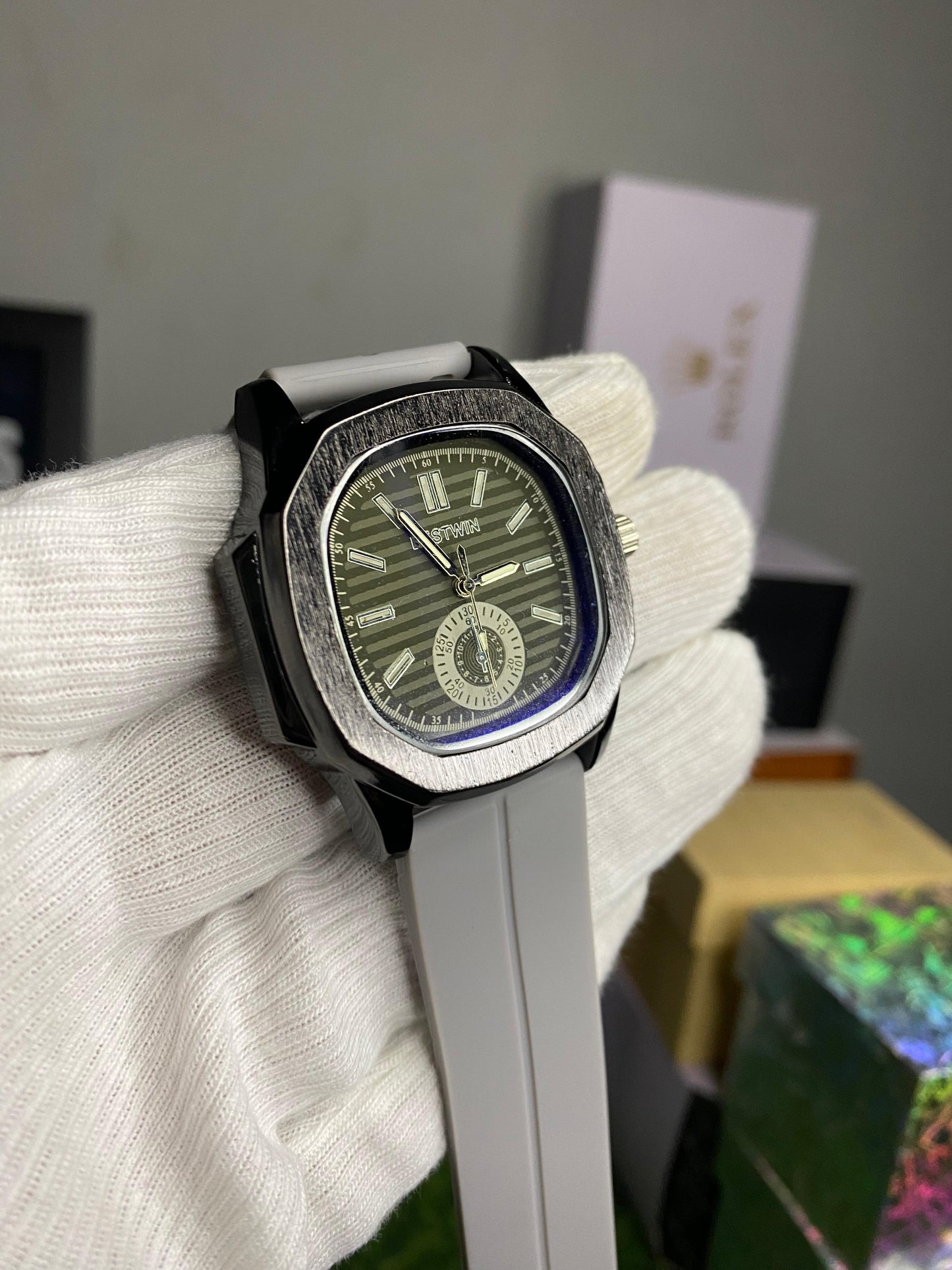 BESTWIN CHRONO ELITE (SILVER STRAP)