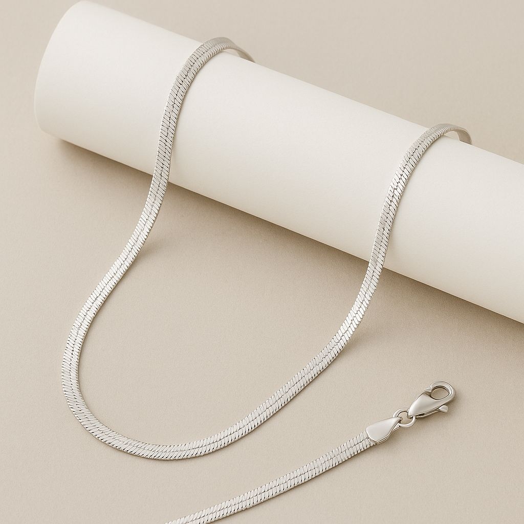 4mm Flat Snake Chain
