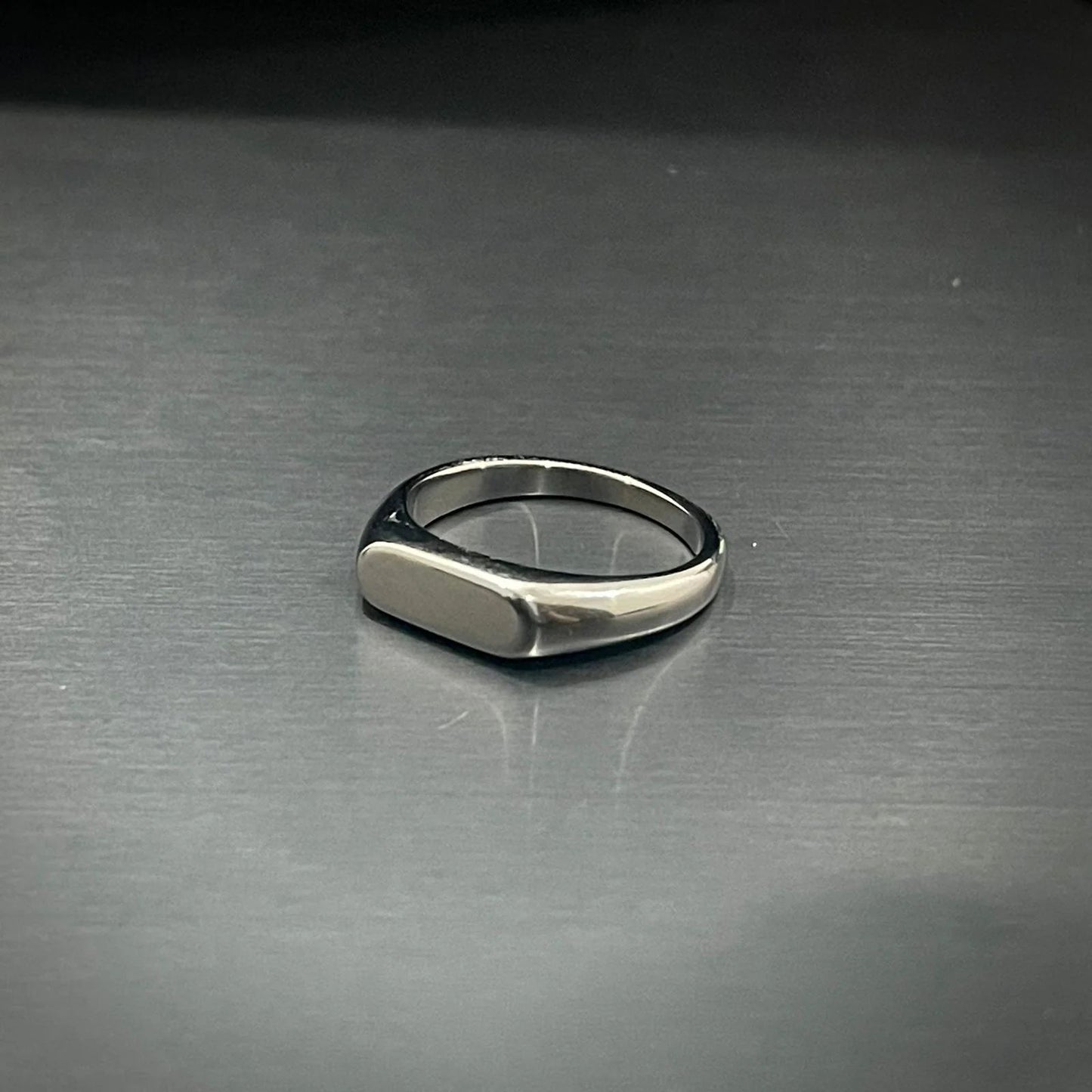Minimal Italian Silver Ring