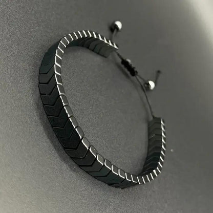 Chevron Beaded Adjustable Bracelets
