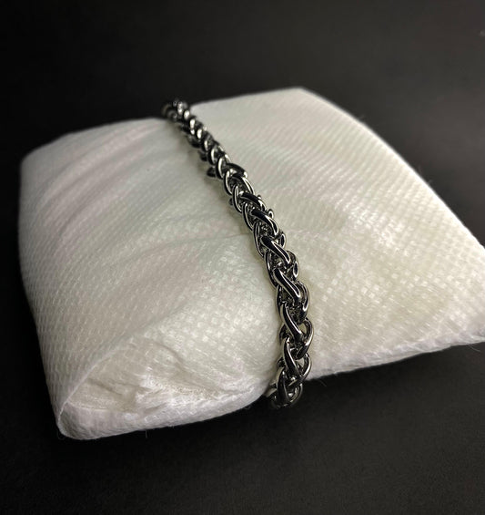 Titan Steel Twisted Chain Bracelet
