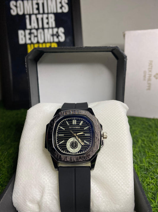 BESTWIN CHRONO ELITE (BLACK STRAP)