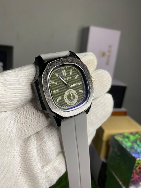 BESTWIN CHRONO ELITE (SILVER STRAP)