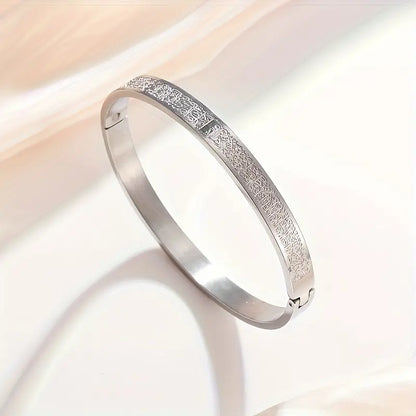LockShield Ayat-ul-Kursi Stainless Steel Kara